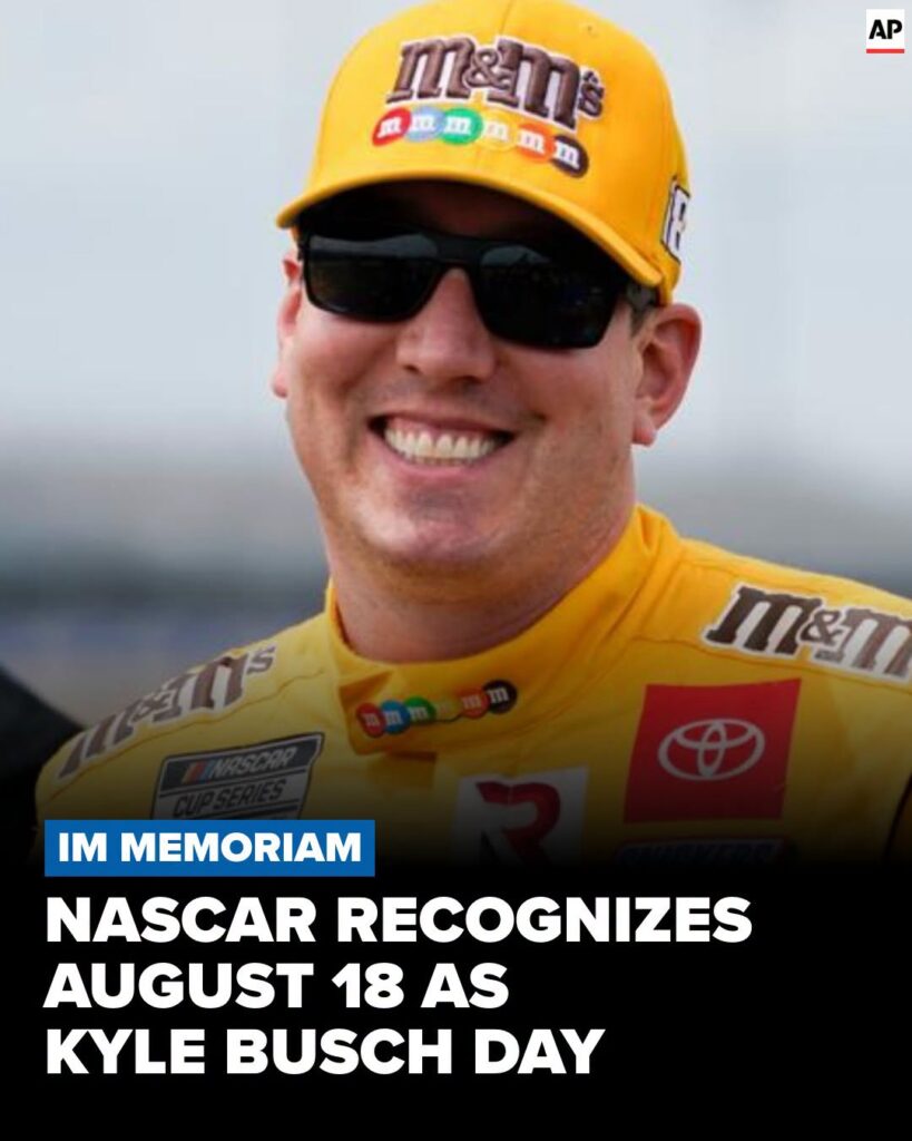 Kyle Busch Obituary, Death - NASCAR Honors Racing Legend With First-Ever Kyle Busch Day